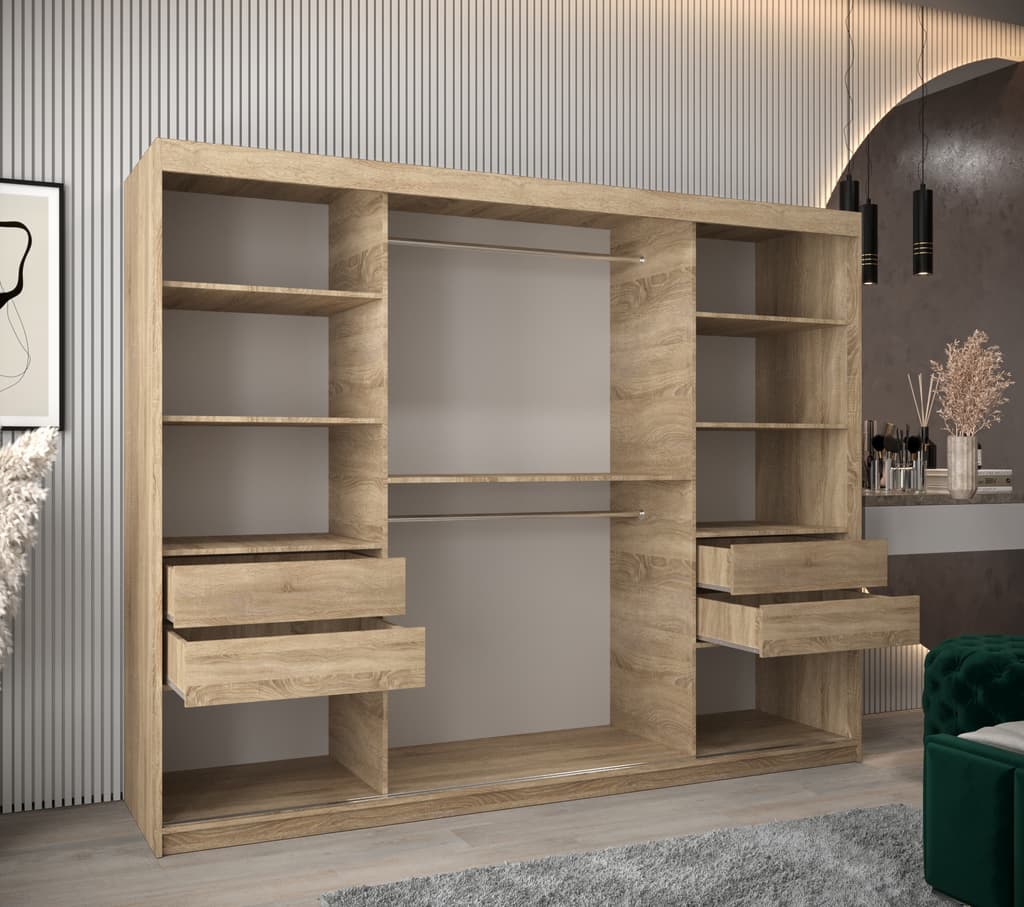 Liberty Verona 01 Sliding Door Wardrobe 250cm