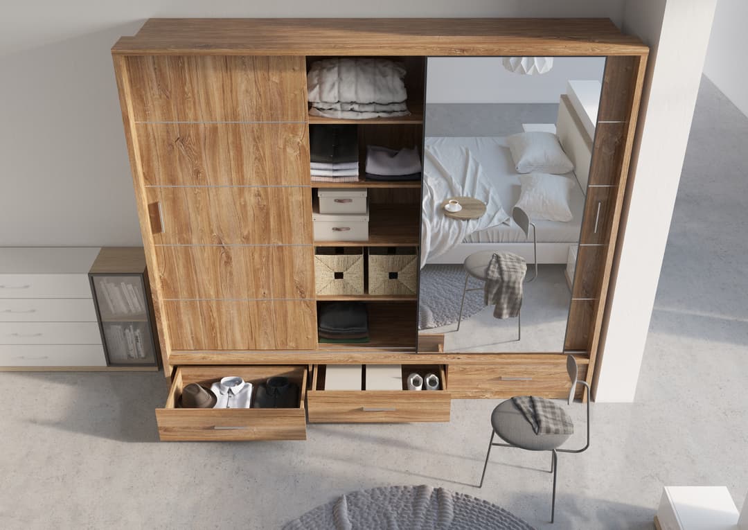 Liberty Arti AR-01 Sliding Door Wardrobe 250cm