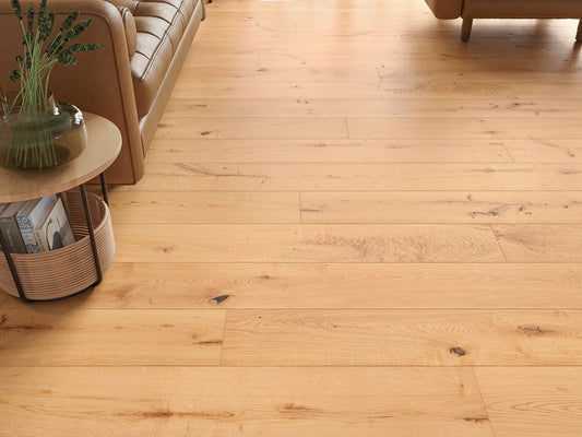 Liberty 14x190mm Natural Delamere Oak Brushed UV Oiled Real Oak 14mm Engineered Wood Floor