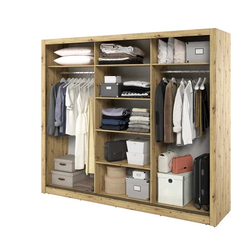 Liberty AR-02 Sliding Door Wardrobe 250cm 3 Door