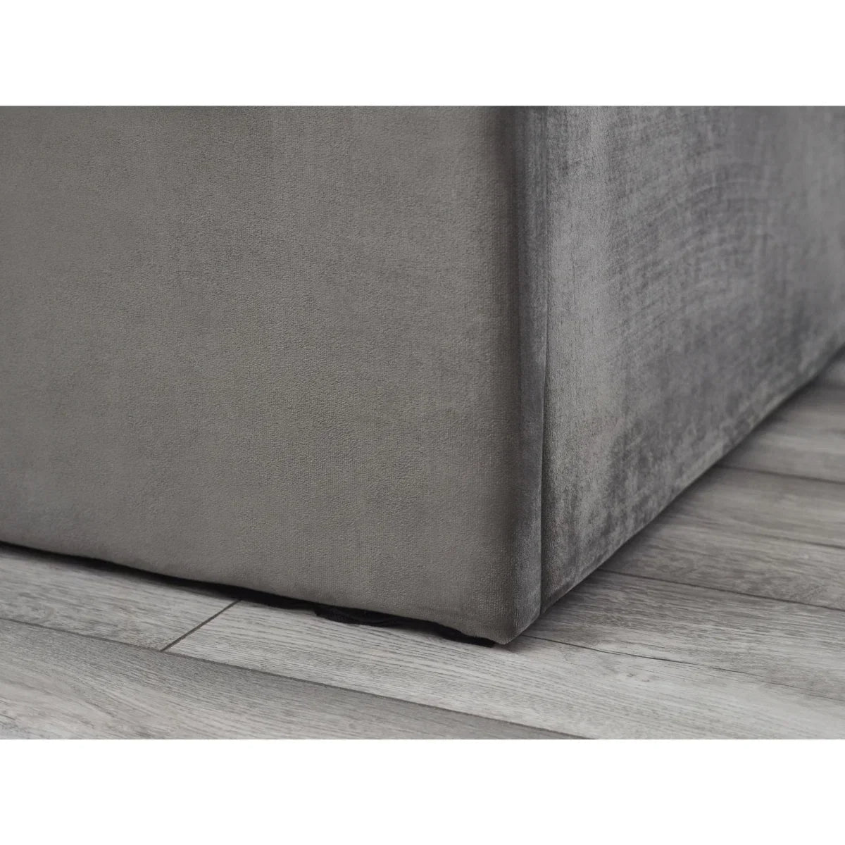 Trinity Shoreditch Lift-Up Storage Ottoman Fabric Bed