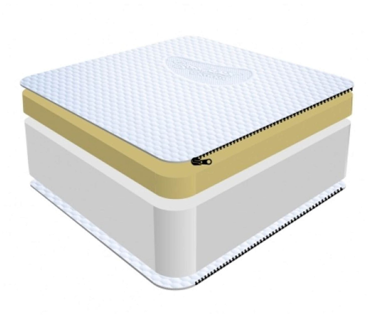 Sareer Matrah 4ft Small Double 6+2 Diamond Memory Foam