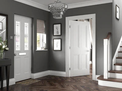 Internal Solid White Primed Nostalgia 4P Door