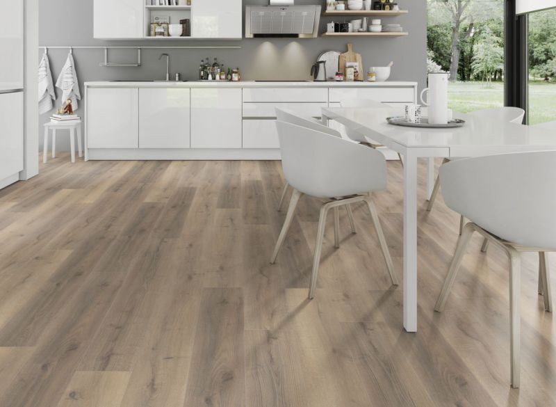 Lignum Fusion Premium Greige Oak 12mm Laminate Flooring