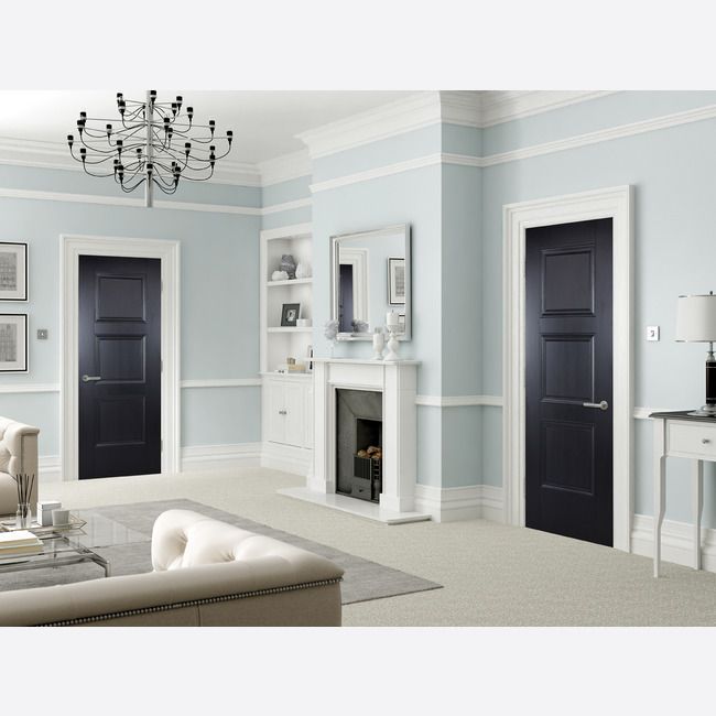 Internal Black Doors