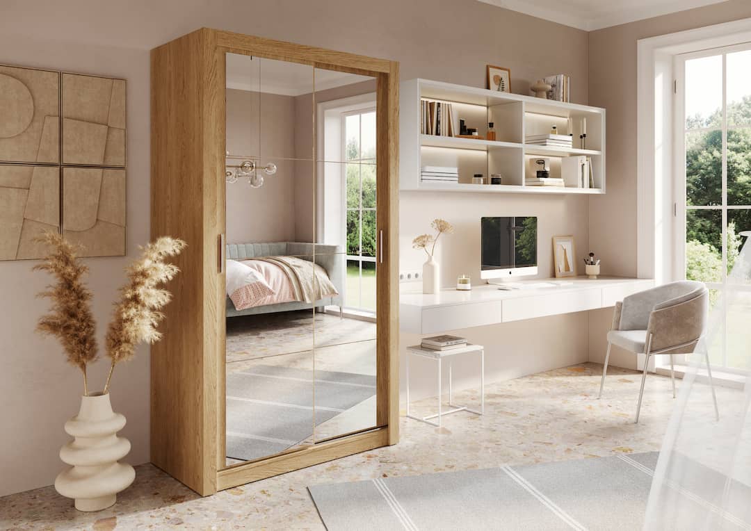 Liberty Arti 19 - 2 Sliding Door Wardrobe 120cm