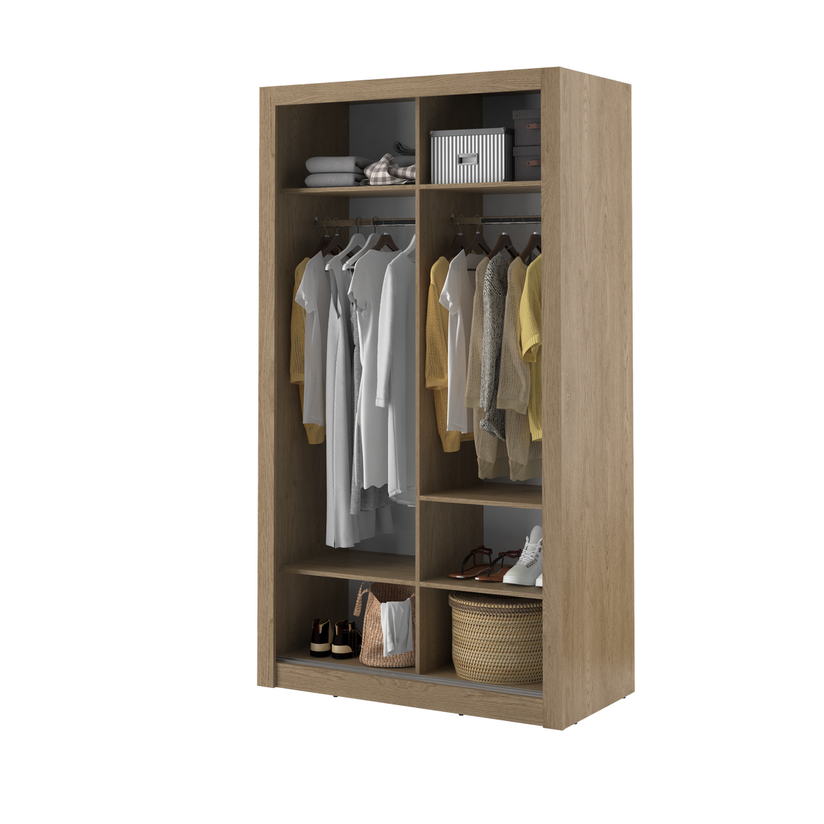 Liberty Arti 6 - 2 Sliding Door Wardrobe 120cm