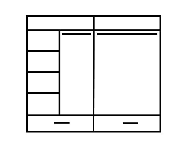 Liberty Arti AR-05 Sliding Door Wardrobe 200cm