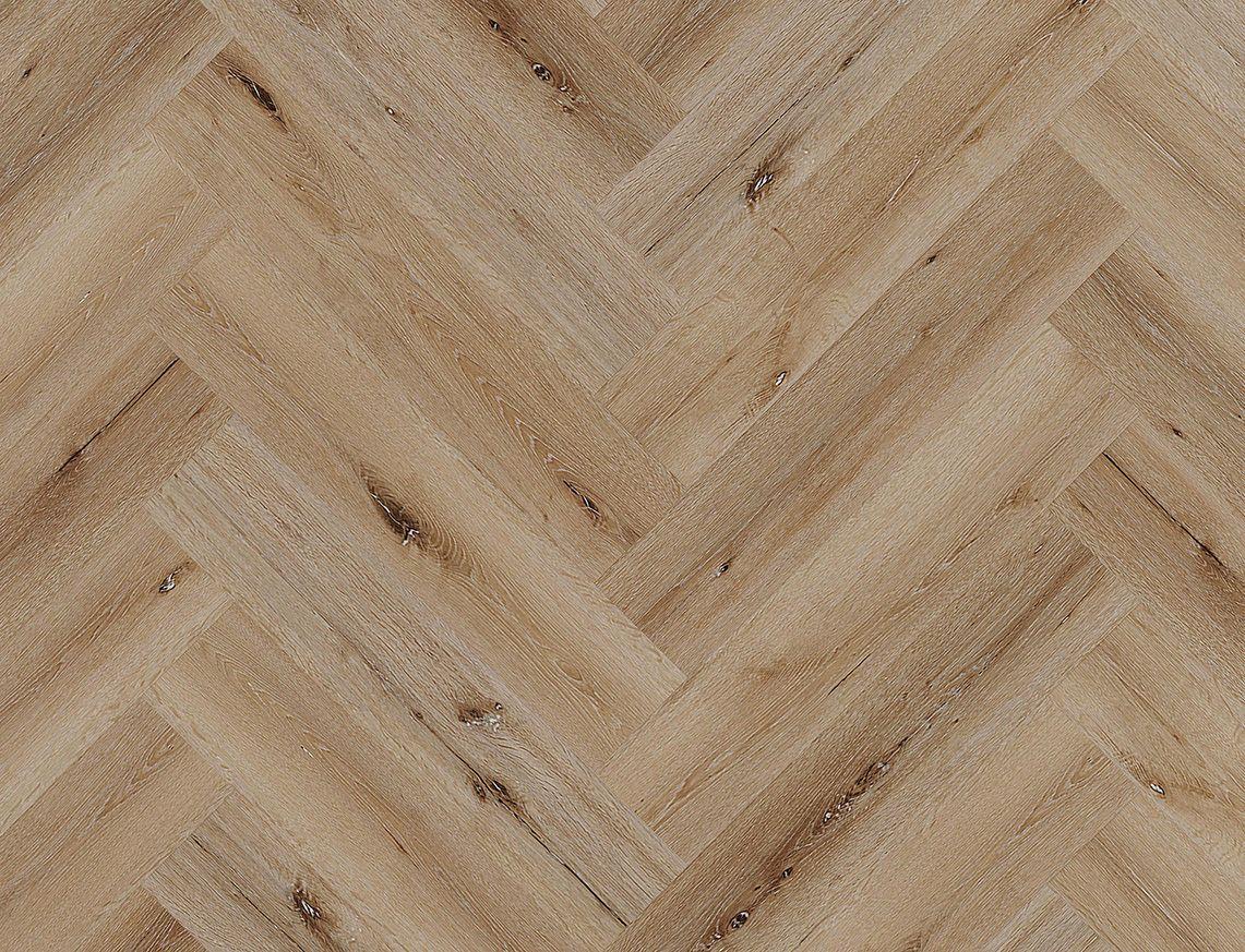 Liberty Lux Camber Oak 5mm SPC Luxury Vinyl Flooring Herringbone Built In Underlay