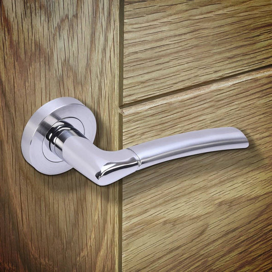 XL Joinery Drava Door Handle Pack Polished Chrome/Satin Chrome 65mm