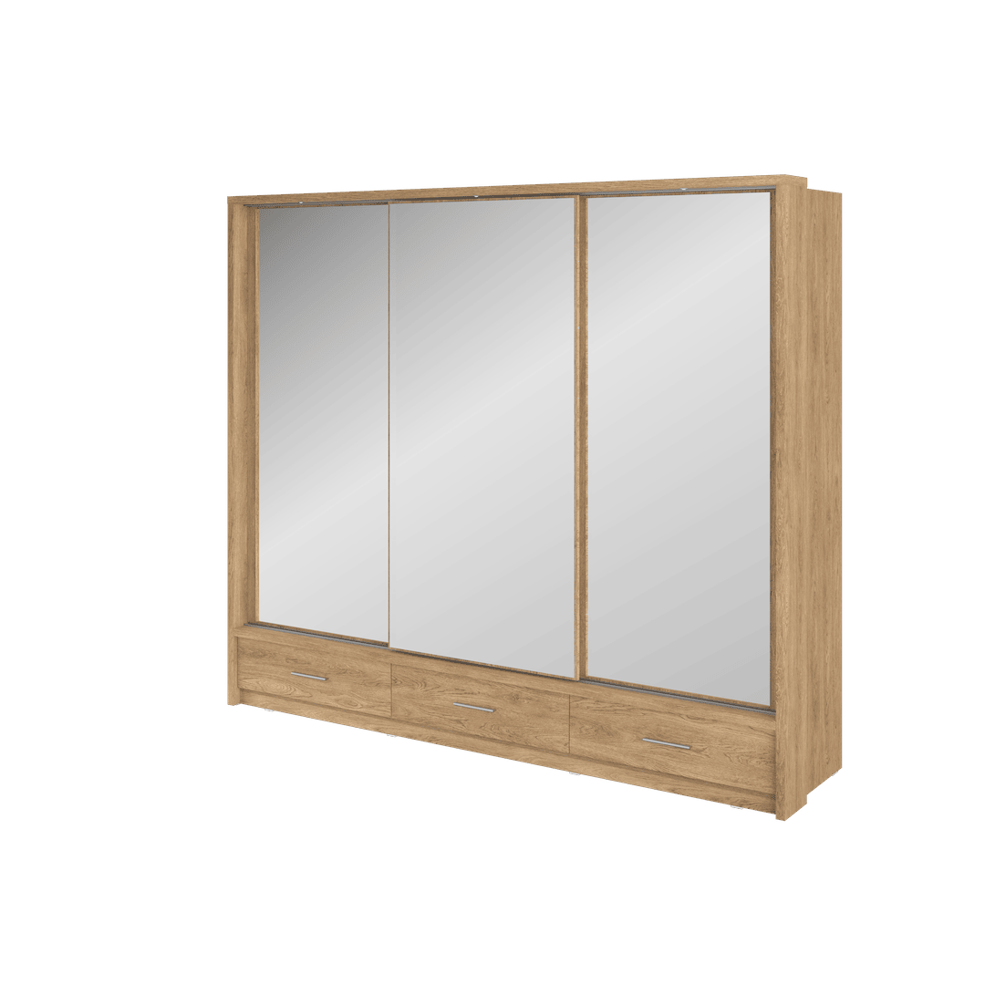 Liberty Arti 23 - 3 Sliding Door Wardrobe 250cm