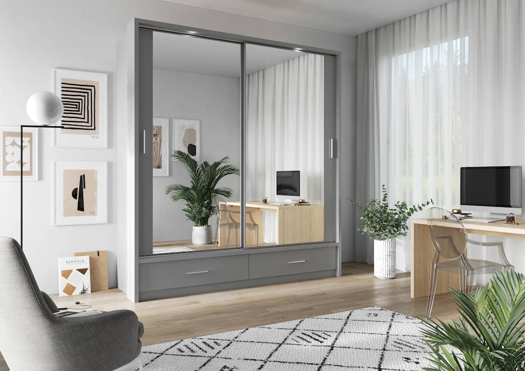 Liberty Arti 24 - 2 Sliding Door Wardrobe 200cm