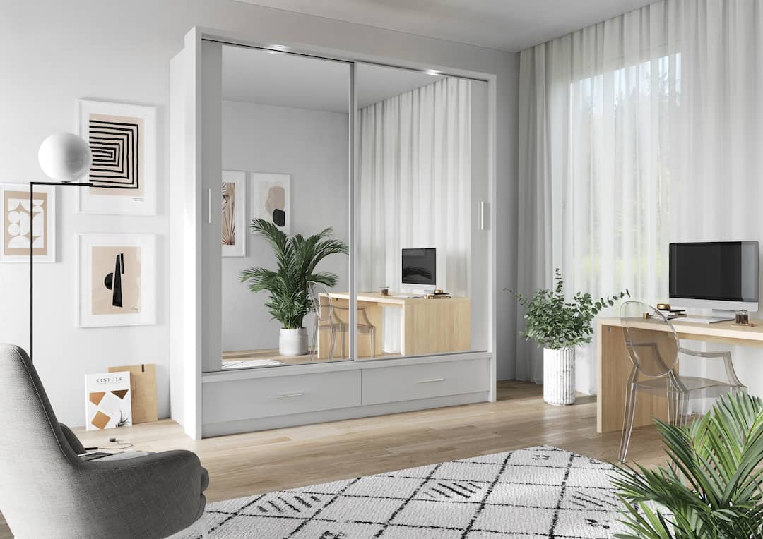 Liberty Arti 24 - 2 Sliding Door Wardrobe 200cm