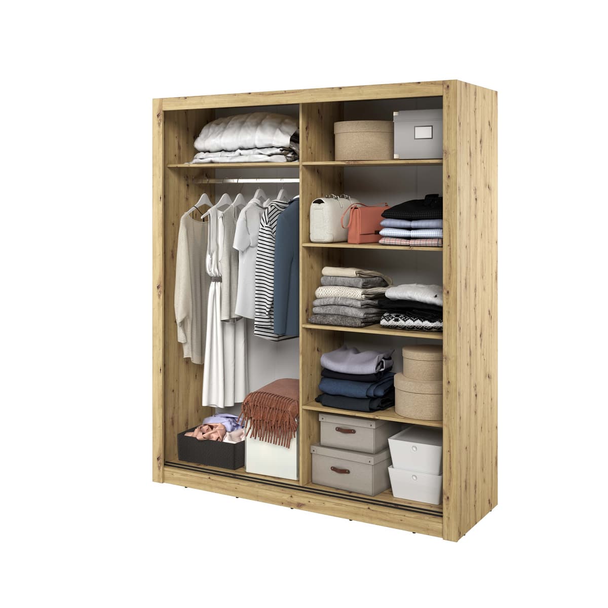 Liberty AR-03 Sliding Door Wardrobe 181cm