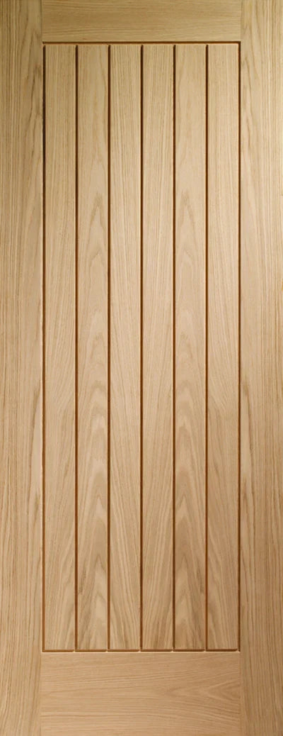 XL Joinery Internal Oak Suffolk Door Fully Finished