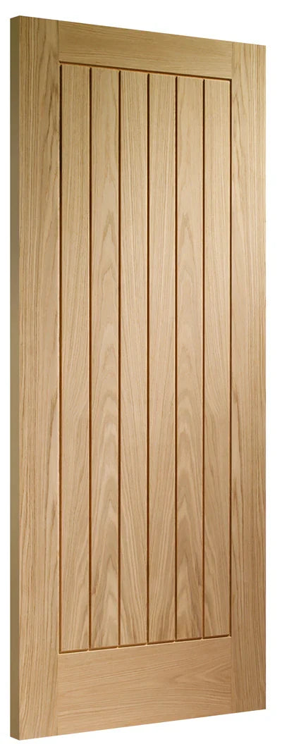 XL Joinery Internal Oak Suffolk Door Fully Finished