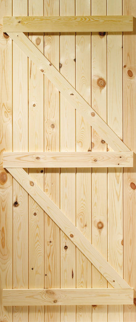 XL Joinery External Pine Gate Ledged & Braced