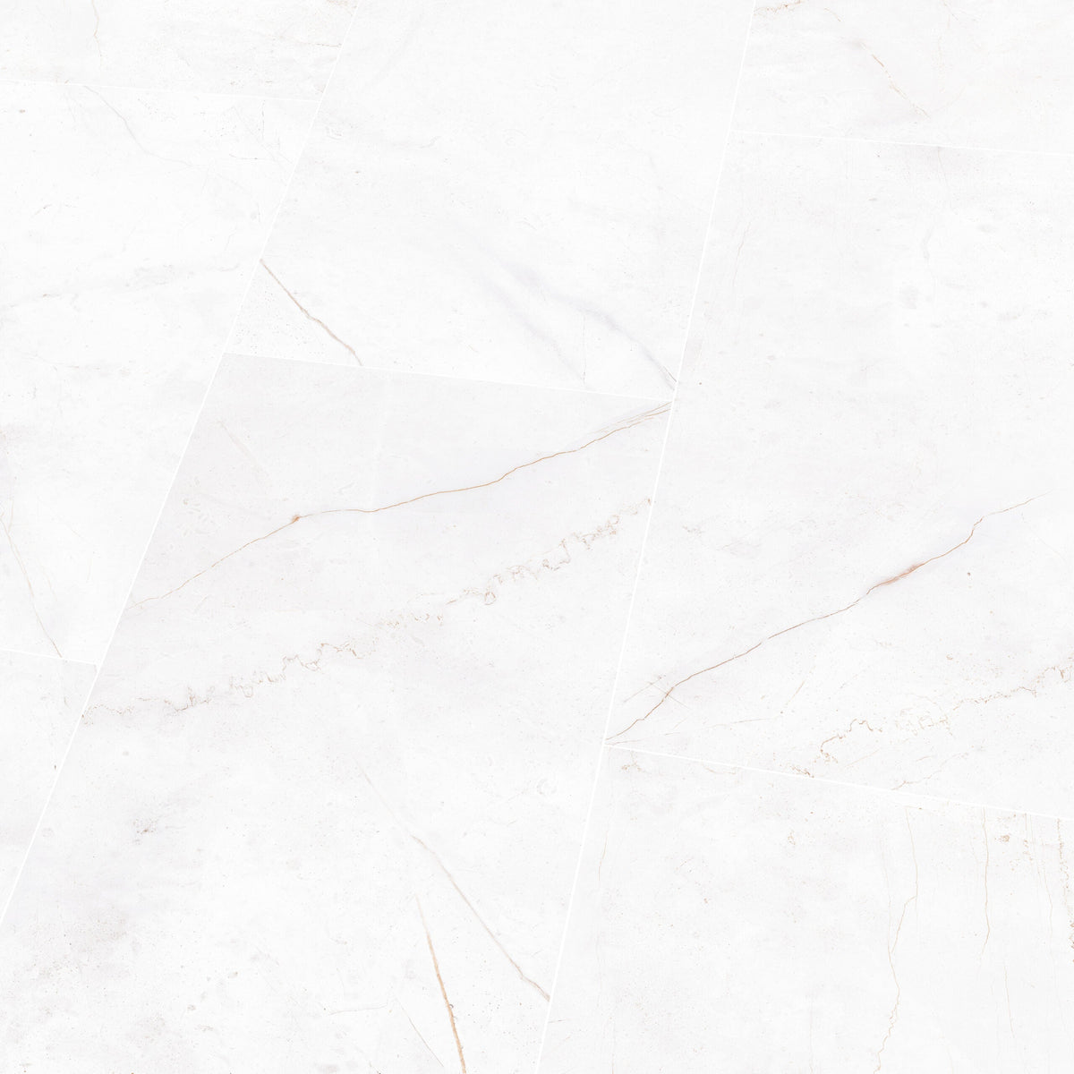 Liberty Falquon Stone Marmorata Chiara Tile High Gloss 8mm Laminate Flooring