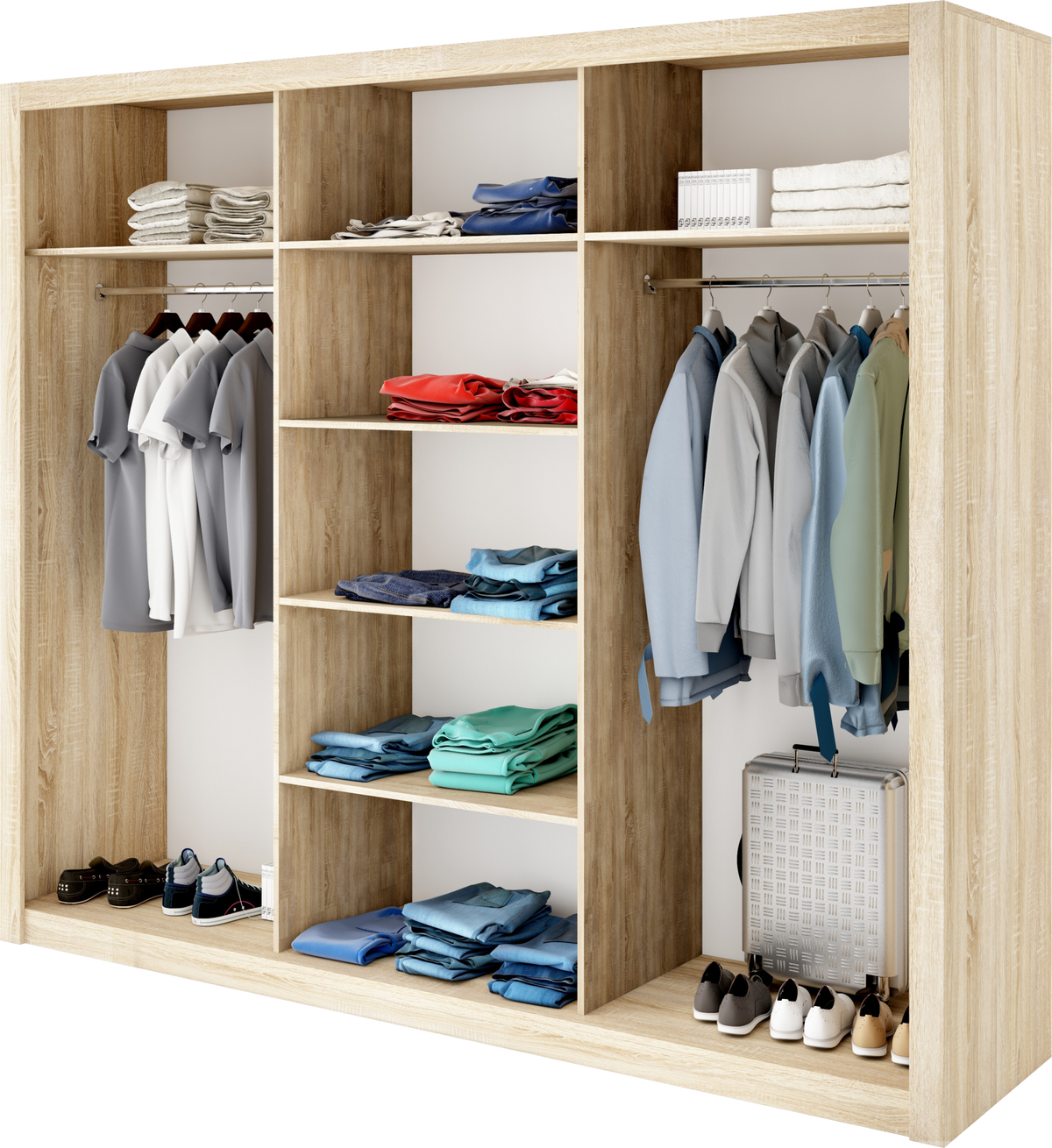 Liberty Idea ID-01 Sliding Door Wardrobe 250cm