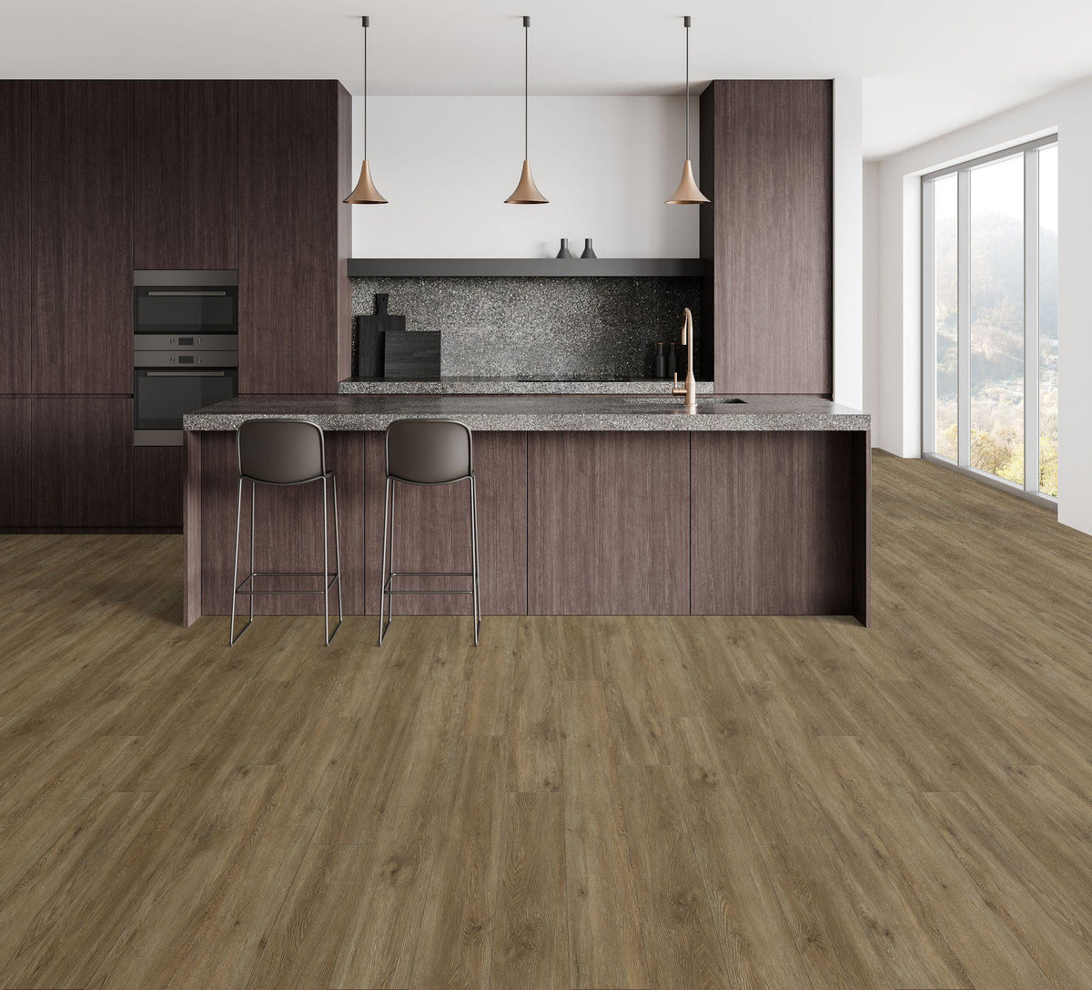 Ferrano Fascino Aged Burl Plank 2.5mm LVT Flooring