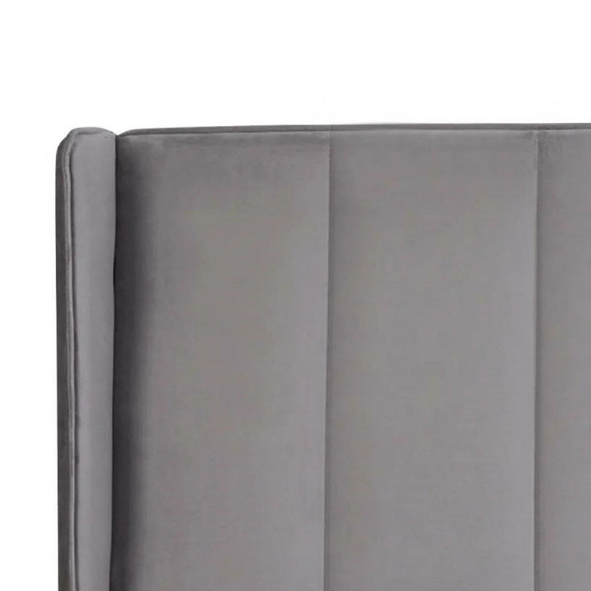 Trinity Katie Grey Fabric Ottoman Storage Bed