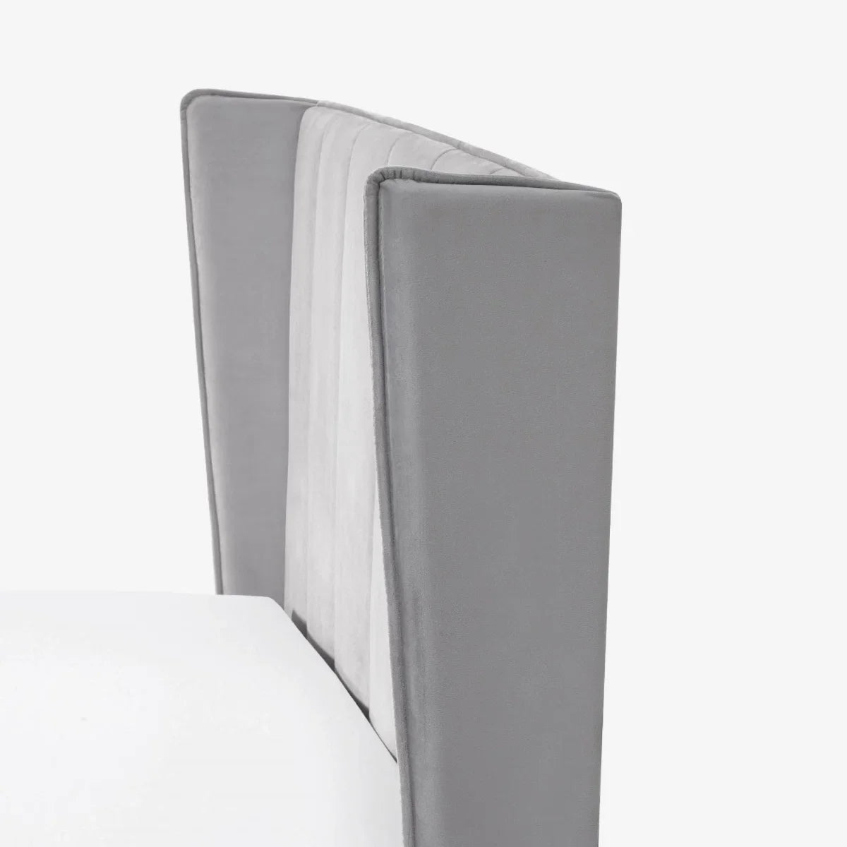 Trinity Katie Grey Fabric Ottoman Storage Bed