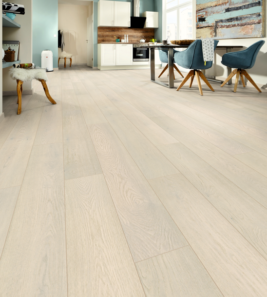 Krono Original Atlantic Alpaca Ethereal Oak 10mm Laminate Flooring Water Resistant