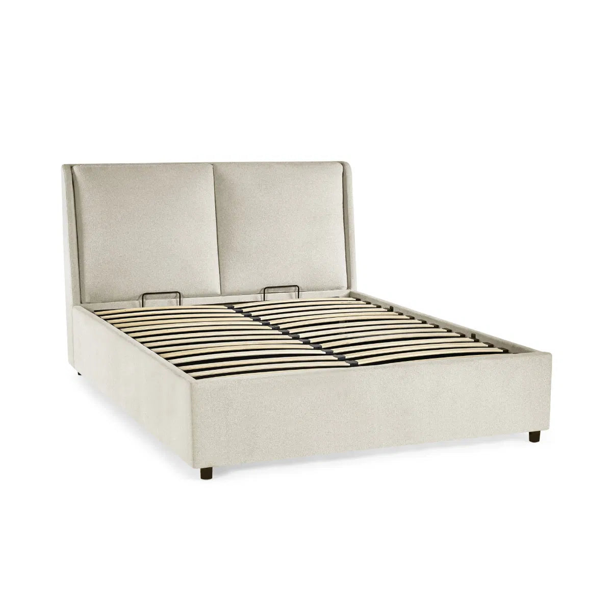 Trinity Maddock Beige Fabric Ottoman Bed