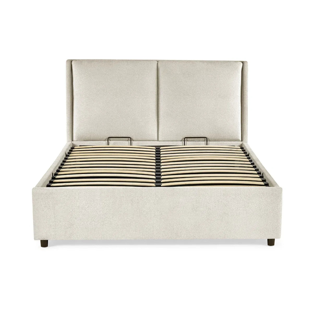 Trinity Maddock Beige Fabric Ottoman Bed