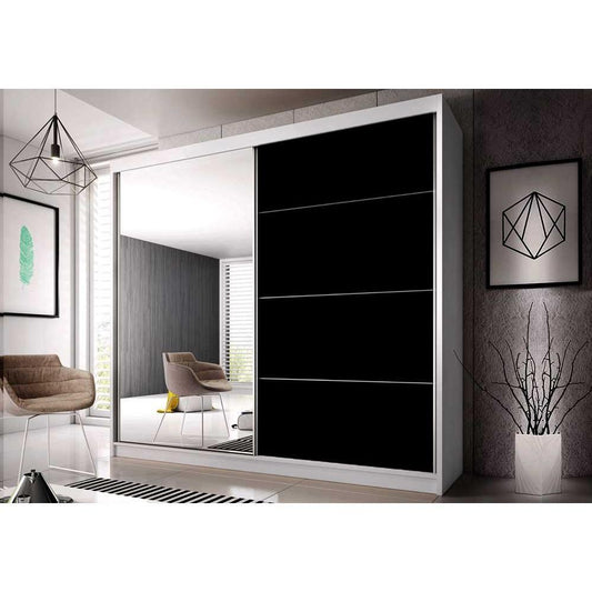 Liberty Multi 31 Sliding Mirror Door Wardrobe 233cm