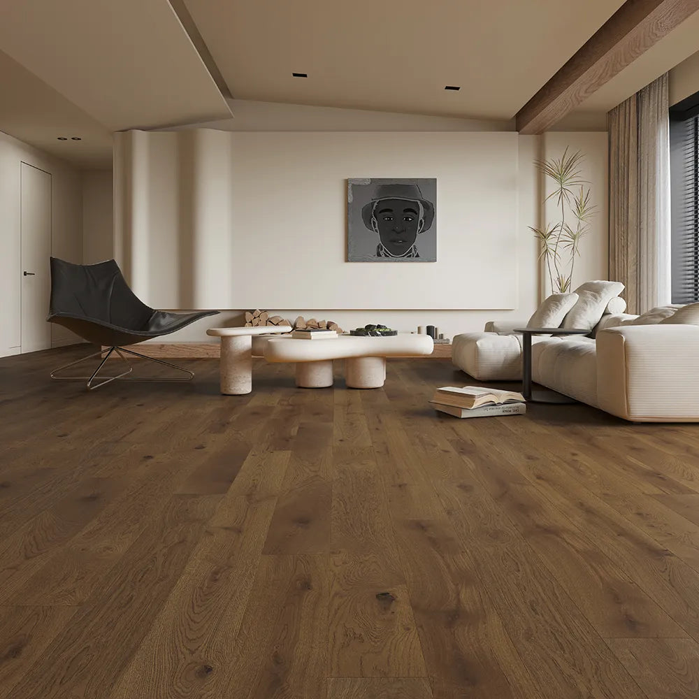 Floor Supplies Online Maxiply Harvest Oak Brushed Matt Lacquered Click 12x190mm 12mm Engineered Wood Flooring