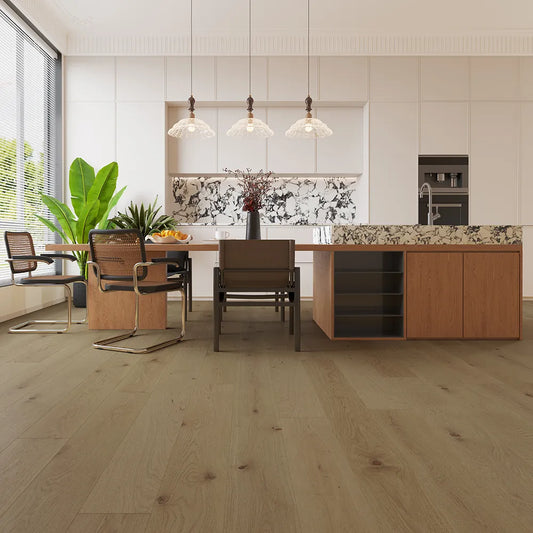 Floor Supplies Online Maxiply Blonde Oak Brushed Matt Lacquered Click 12x190mm 12mm Engineered Wood Flooring