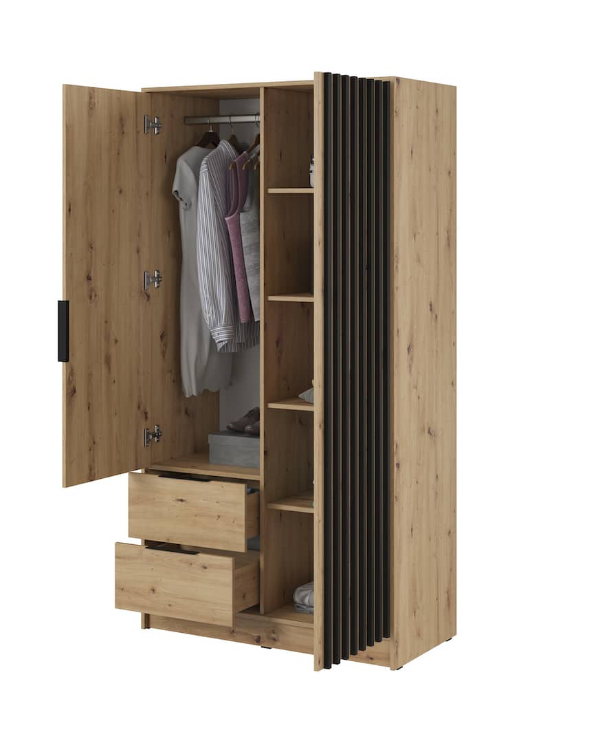 Liberty Nelly Hinged Door Wardrobe 105cm