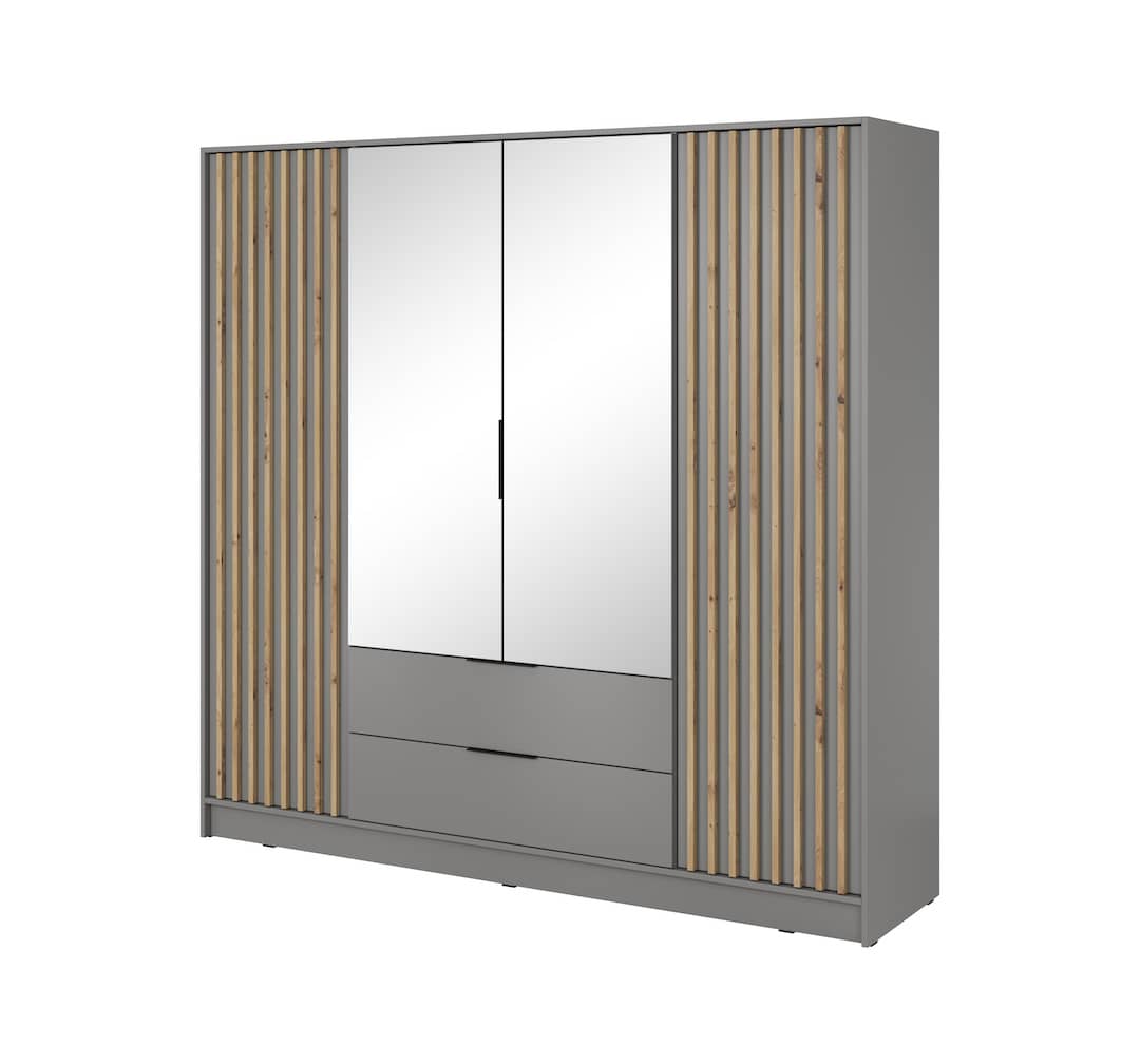 Liberty Nelly Hinged Door Wardrobe 206cm [Mirror]