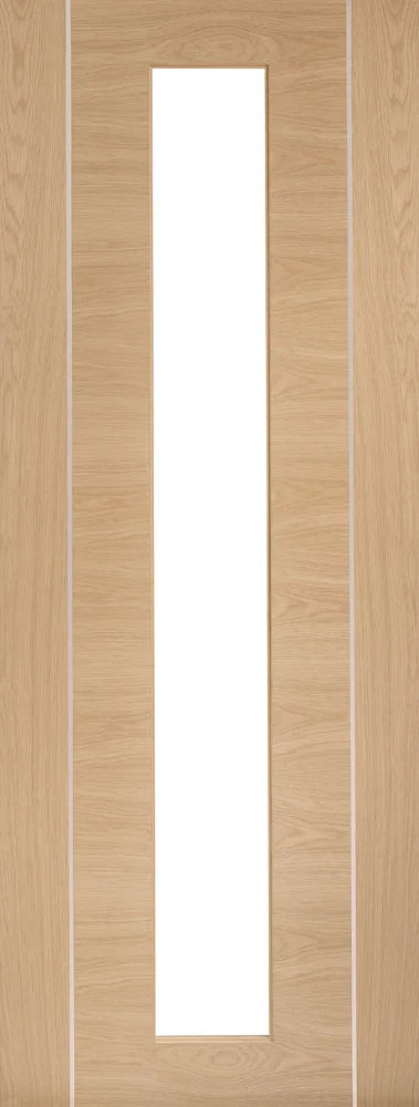 XL Joinery Prefinished Oak Forli Clear Glazed