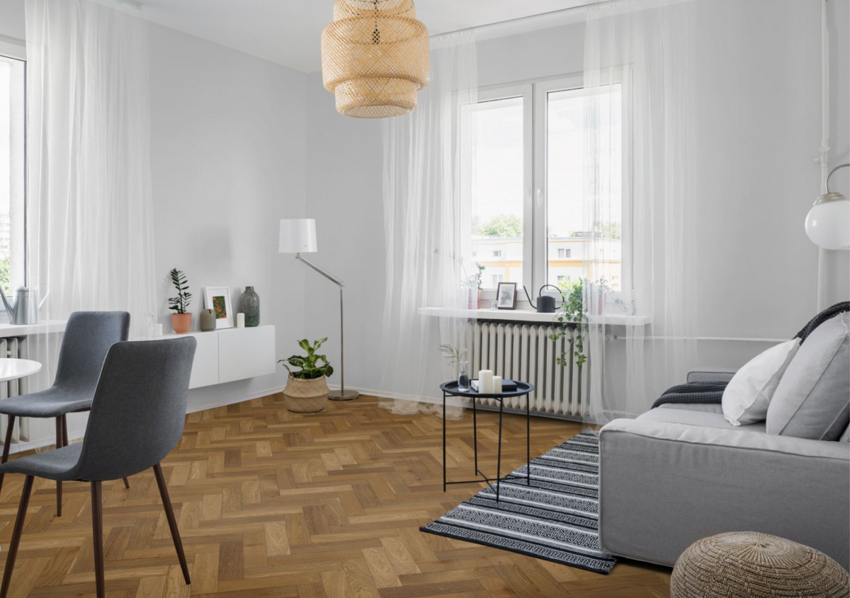 Liberty Lignum Strata Harvest Oak 15x90mm 15mm Engineered Wood Flooring Herringbone