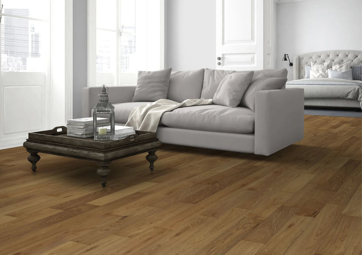 Liberty Lignum Strata Multiply 14x150mm Harvest Oak Brushed Matt Lacquered 14mm Engineered Wood Flooring.