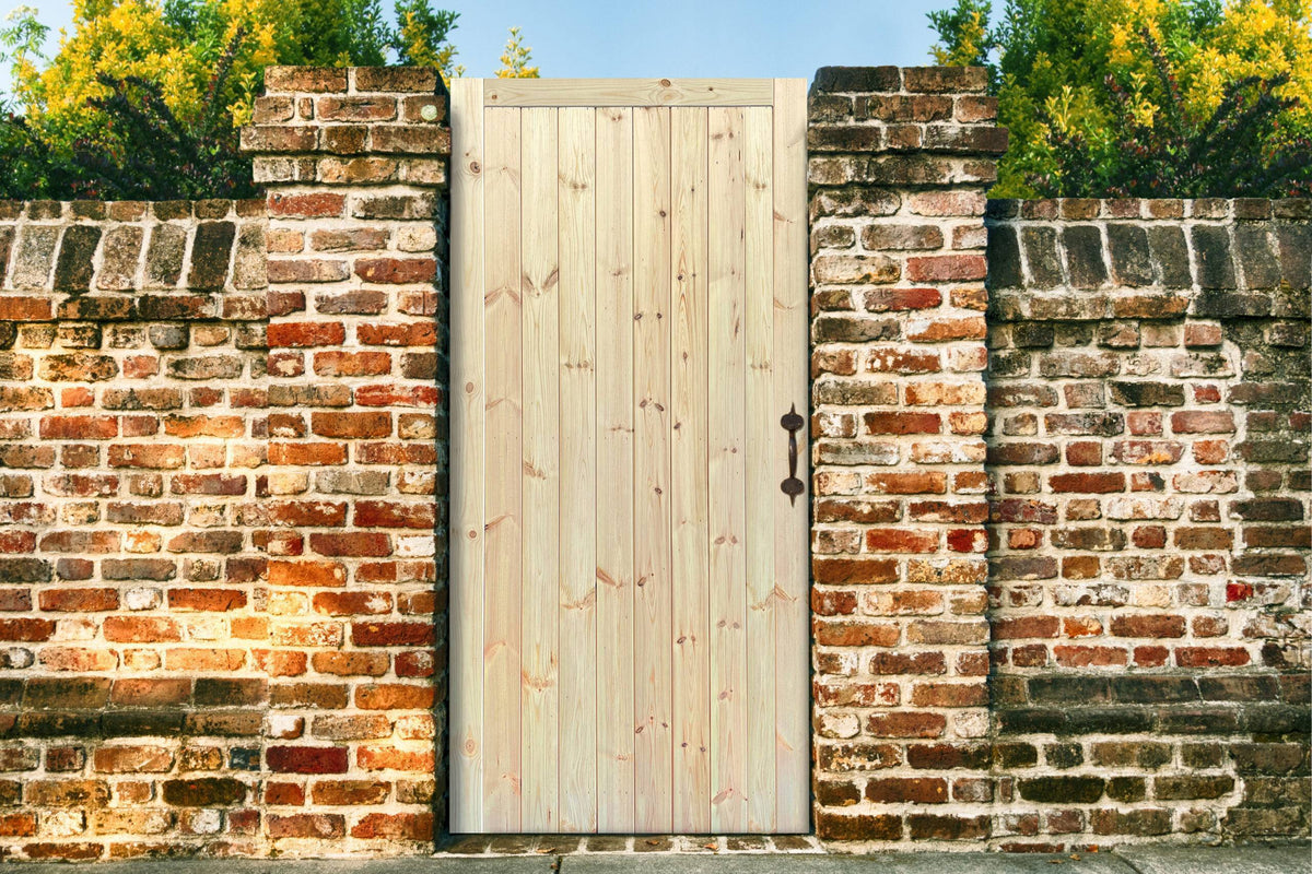 XL Joinery External Pine Gate Framed Ledged and Braced