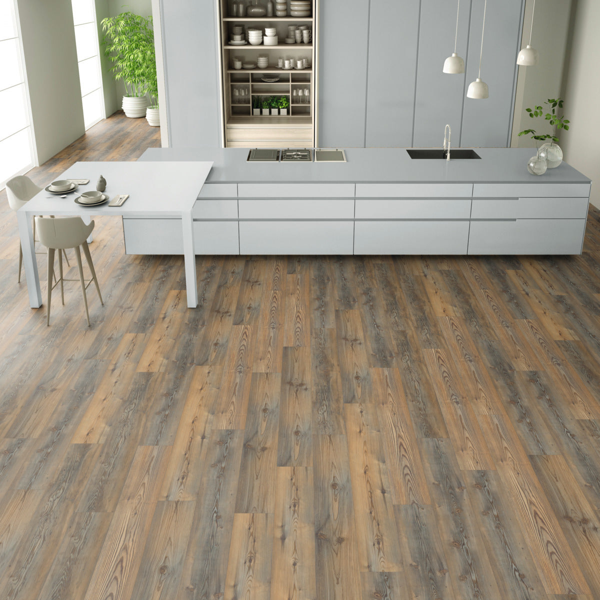 Kaindl FLOORganic Pine Maloja Palace Waterproof 8mm Laminate Flooring