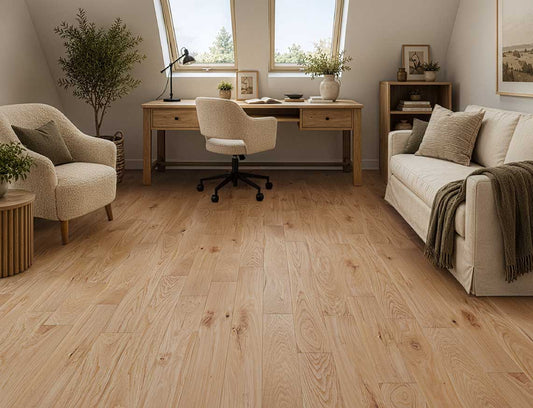 Liberty Ludlow Solid Oak 18x125mm Flooring Brushed UV Olied Finish