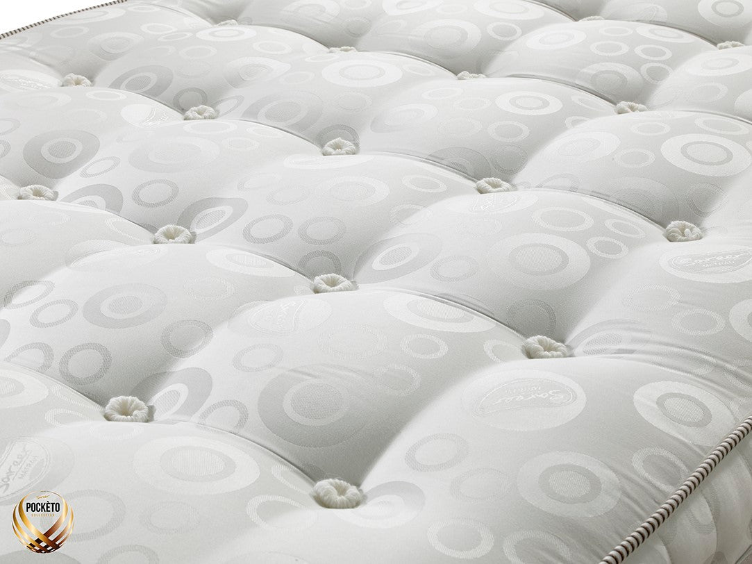 Sareer Pocketo 5ft Kingsize 3000 Pockets Latex Mattress