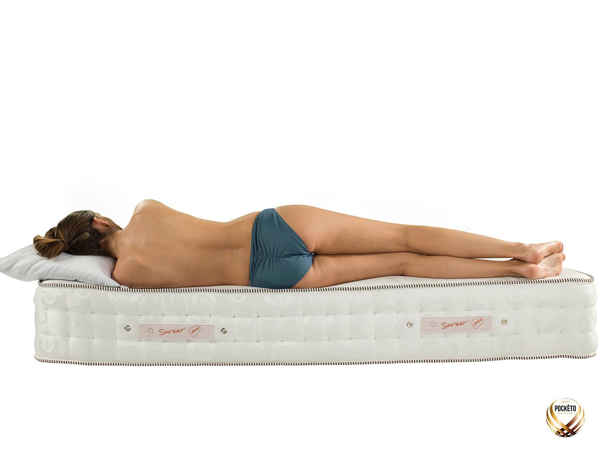 Sareer Pocketo 4ft Small Double 3000 Pockets Latex Mattress