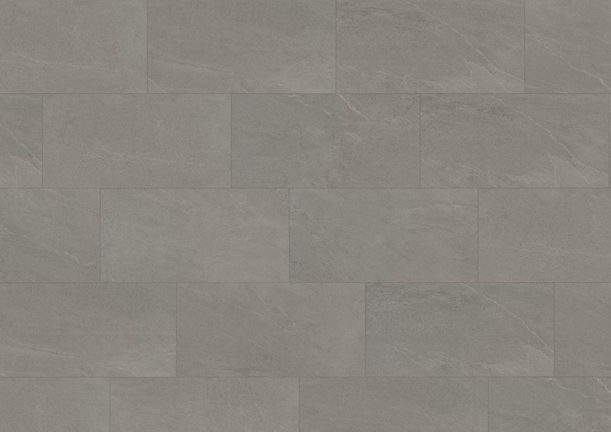 Liberty Lignum Core Tile Light Grey Slate SPC Rigid Vinyl Flooring