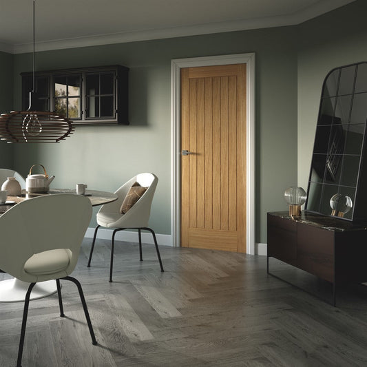 XL Joinery Internal Oak Suffolk Door