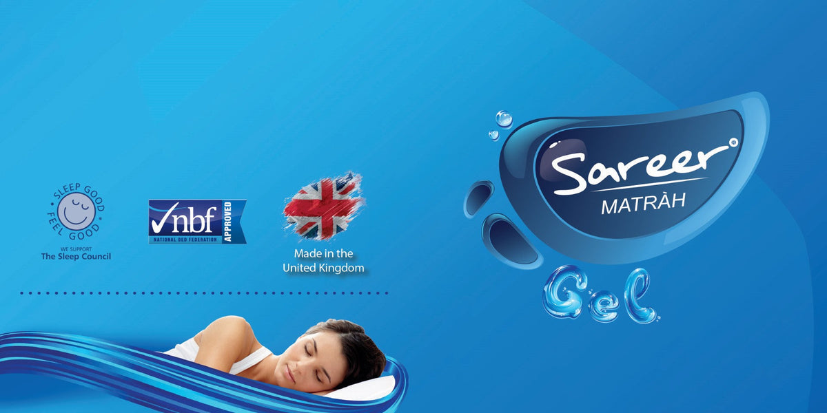 Sareer Matrah 4ft Small Double Gel Open Coil Mattress