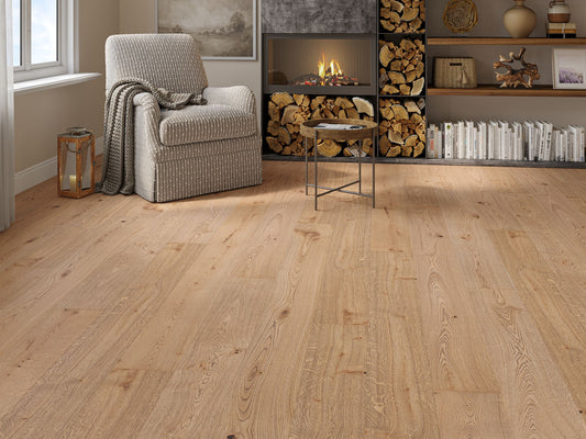 Liberty 14x190mm Rustic Walton Oak Brushed UV Oiled Real Oak 14mm Engineered Wood Floor