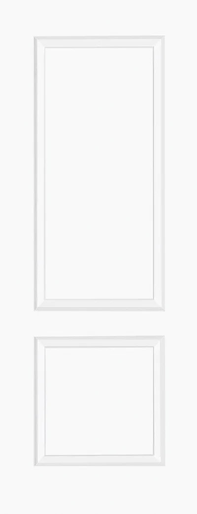 Internal White Moulded Smooth Berlin 2P