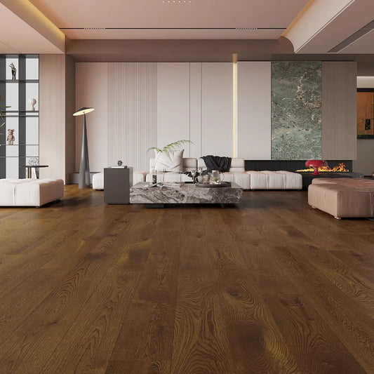 Floor Supplies Online Maxiply Cognac Oak Brushed Matt Lacquered Click 12x190mm 12mm Engineered Wood Flooring