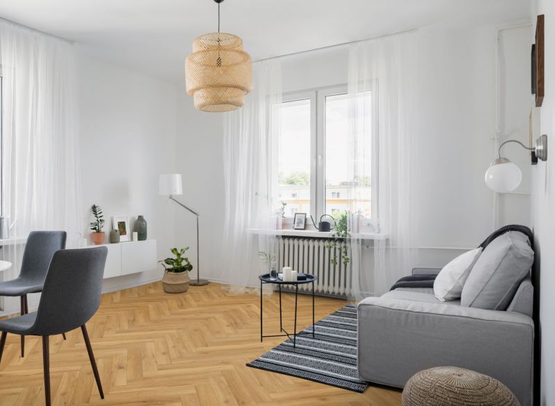 Lignum Fusion Premium 12mm Natural Oak Robust Herringbone Laminate Flooring