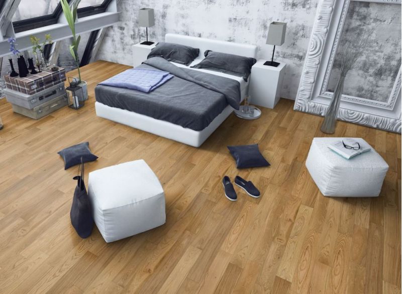 Lignum Solid Oak 18x125mm Lacquered Flooring